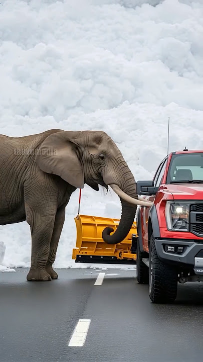 Elephants Rescue Trapped Travelers! #rescue #animals