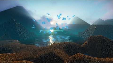 Source of Light - Egypt Pyramid Concept Art to 3D Model | Maya to Lumion - Speed Modelling TimeLaps