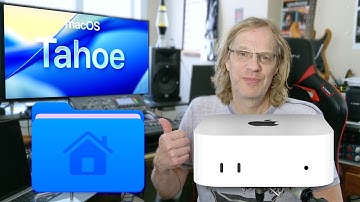 macOS Tahoe first impressions + External Home folder test.