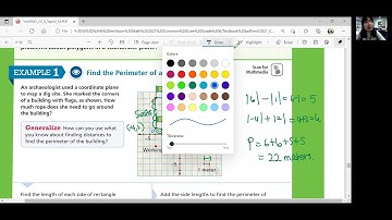 Envision Math 6 Lesson 2-6: Represent Polygons on the Coordinate Plane