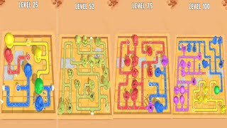 لعبة Water Connect Puzzle من مستوى 1 الى مستوى 100 - #العاب_اندرويد - #العاب_اطفال - #العاب_توصيل screenshot 1