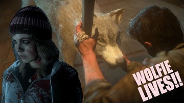 SAVE WOLFIE & ESCAPING DEATH | Until Dawn [10]