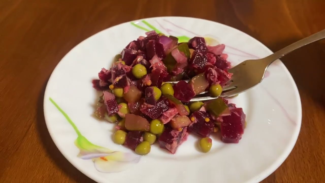 Вінегрет з тунцем #кухня #food #простоісмачно #готуємовдома 