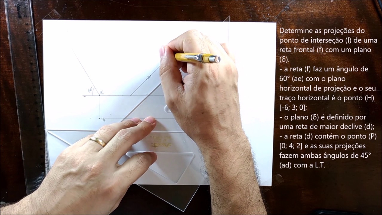 Questão 26 - Geometria Descritiva