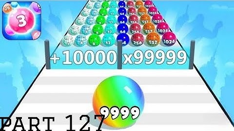 Ball Run 2048 - Gameplay Walkthrough Tutorial Levels (iOS, Android NinjaX YT is live! part - 127