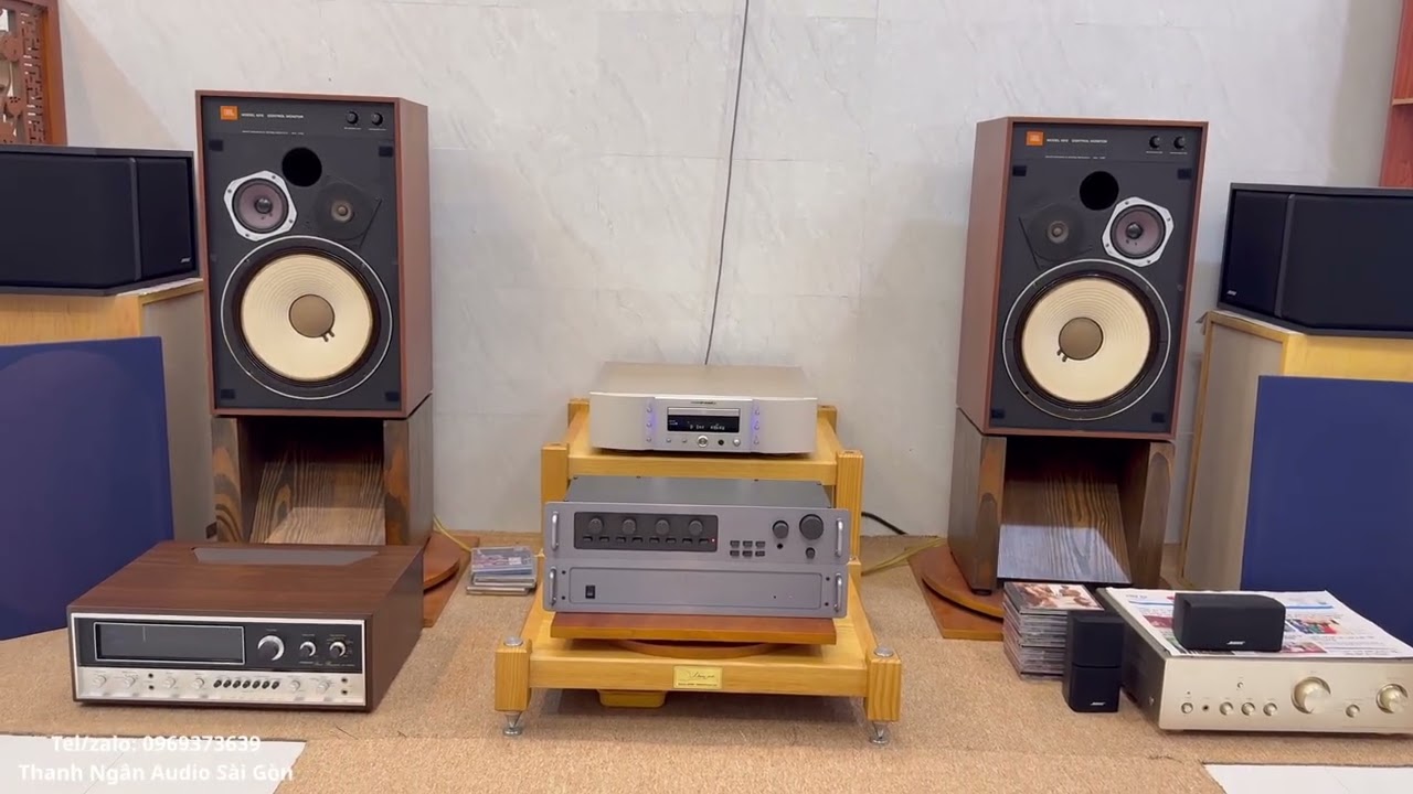 JBL 4312 Control Monitor Phối Ghép Pre Pow Carver Mỹ | 0969373639 