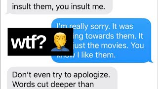 Do not argue over text with your girl (live Q&A)