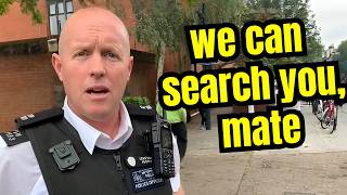 UK Police SNAPS at Auditor for Filming Outside Station – CID Arrives and Mentions Terror Powers