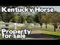 Horse Property for sale in Kentucky 2 homes, barns, ponds, VIEWS! CircleT KY farm