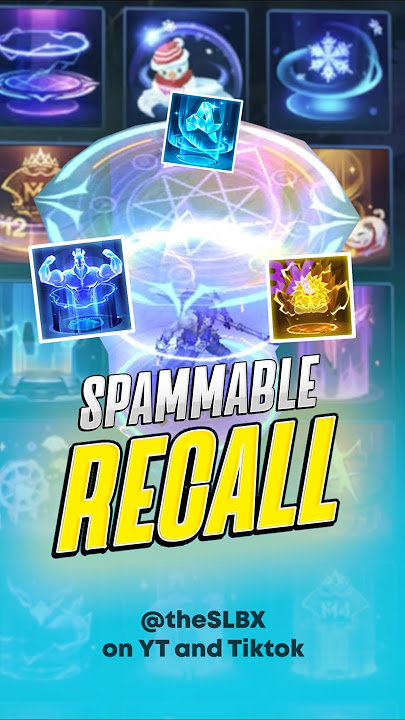Top Recalls to spam #mobilelegends #mlbb