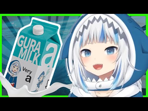 Gura doesn't make Milk【Gawr Gura / HololiveEN】