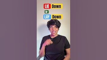 🔥 Stop Saying It Wrong! Learn the REAL difference between Lie vs Lay in under 60 seconds! 🧠✨#shorts