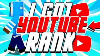 Fallentech SKYBLOCK Episode 2: I Got YOUTUBE Rank!!!