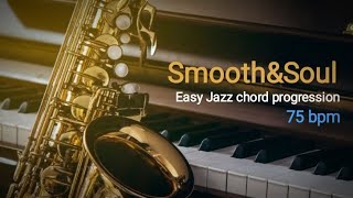 Easy Jazz chord progression     75b pm