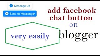 Facebook chat widget on Blogger/ very  easy tricks/ by TrickyMJ screenshot 3