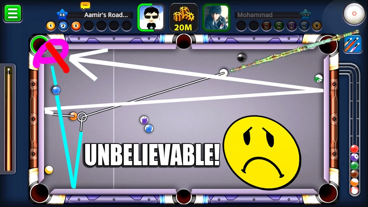 8 Ball Pool You Can T Believe This Misery Coins Increasing Fails Aamir S Road Youtube