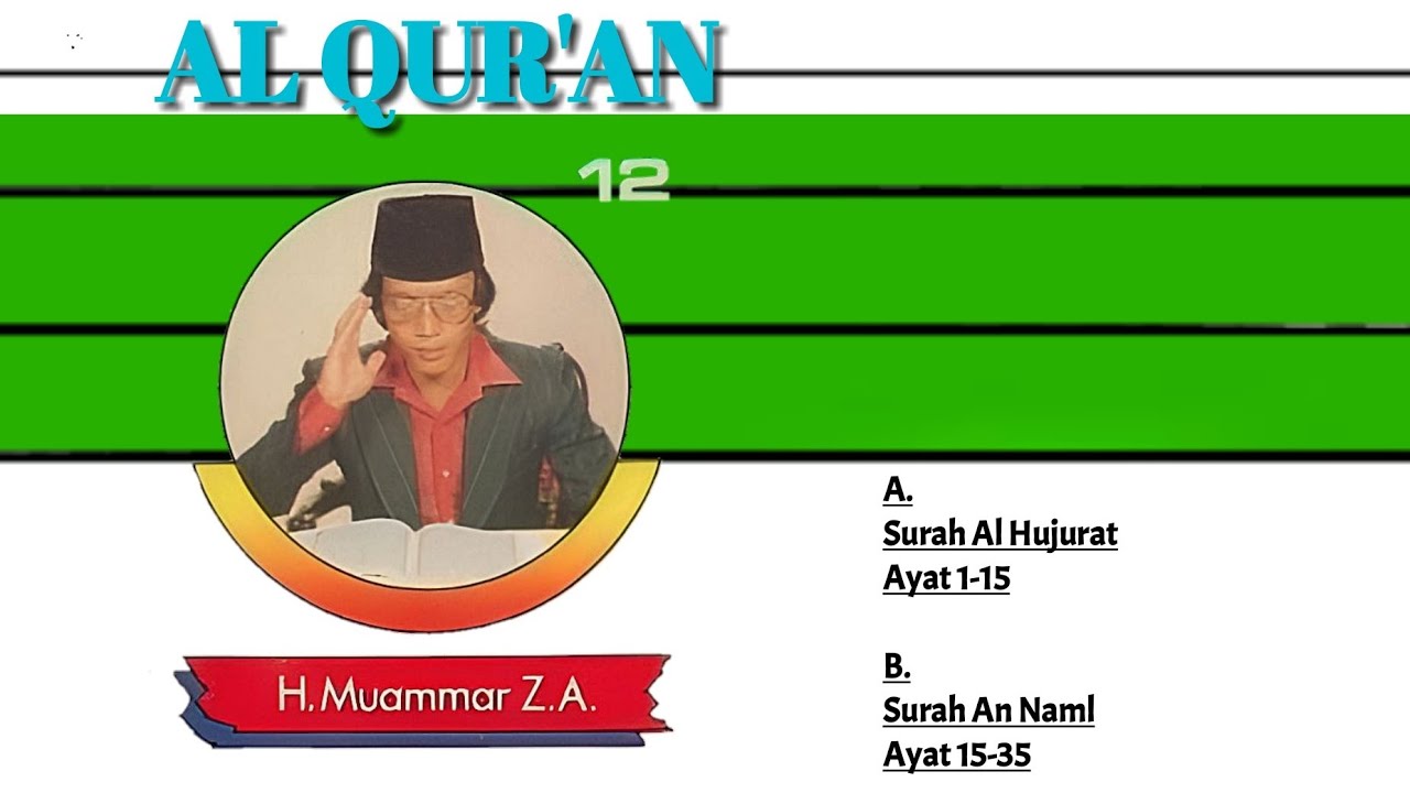 H Muammar ZA Qs An Naml 15-35 (Al Qur'an 12 Part 2)