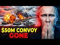 $50M Russian Convoy SPOTTED by Ukrainian F-16 – Then THIS Happened! Putin SHOCKED?