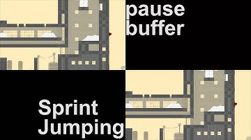 Brownie Skip Pause Buffer vs Sprint Jumping in Super Meat Boy
