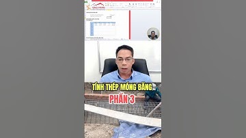 Tính thép móng băng phần 3 #xaydungsaovang #xaydungtrongoi