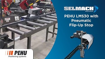 PEHU LMS30 Pneumatic Flip-Up Stop