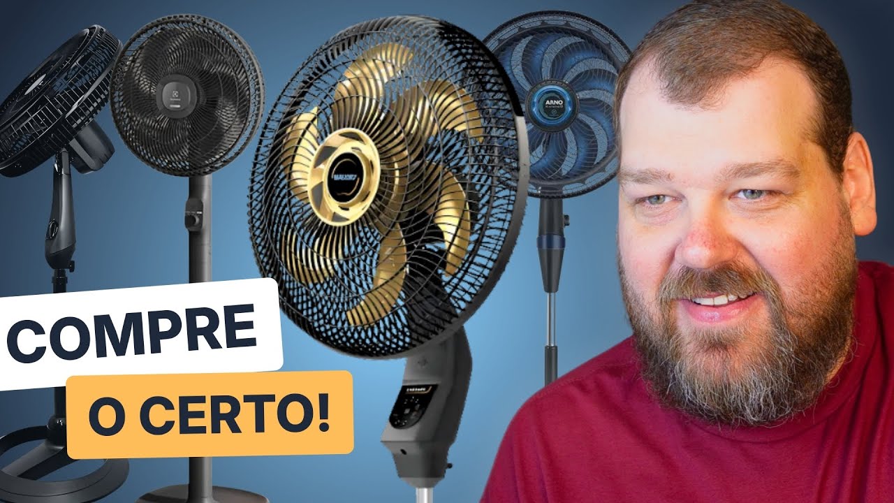 Melhores VENTILADORES DE PÉ: Os 5 melhores ventiladores de COLUNA de 2025!