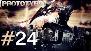 Let's Play Prototype 1 #24 German (Blind) [Elizabeth Green Boss Fight]
