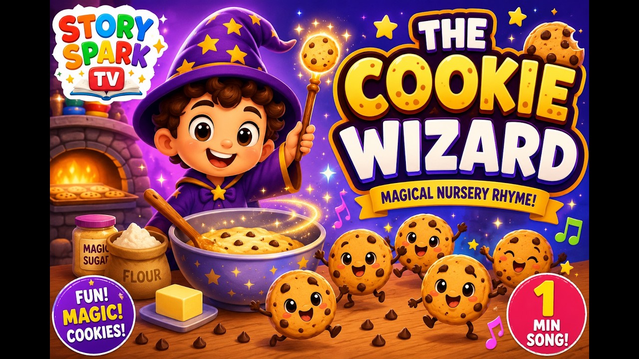 🍪 The Cookie Wizard 🪄 | Magical Cookie Nursery Rhyme for Kids | Fun 2D Cartoon Song auf YouTube ansehen 🍪 The Cookie Wizard 🪄 | Magical Cookie Nursery Rhyme for Kids | Fun 2D Cartoon Song auf YouTube ansehen