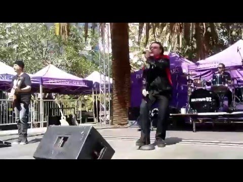 Hollywood U2 "Beautiful Day" @ Pershing Square DTLA