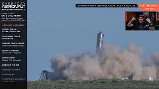 SpaceX Starship SN5 hop. Watch a MASSIVE GRAIN SILO take flight... AND LAND! What a beautiful site!