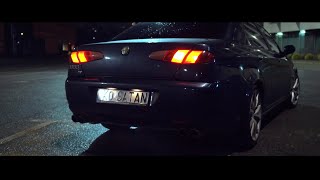 Alfa Romeo 166 Ti 3.0 Busso - custom quad exhaust sound