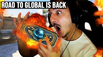 ROAD TO GLOBAL ELITE IS BACK!!! (CS GO Matchmaking Gameplay + Funny Moments)