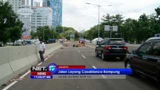 NET17 - Pembangunan jalan layang Casablanca selesai