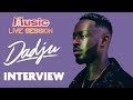 Capture de la vidéo " Arrêtez De Répondre À Ma Place 😂 " - L'itw M6Music Live Session De Dadju