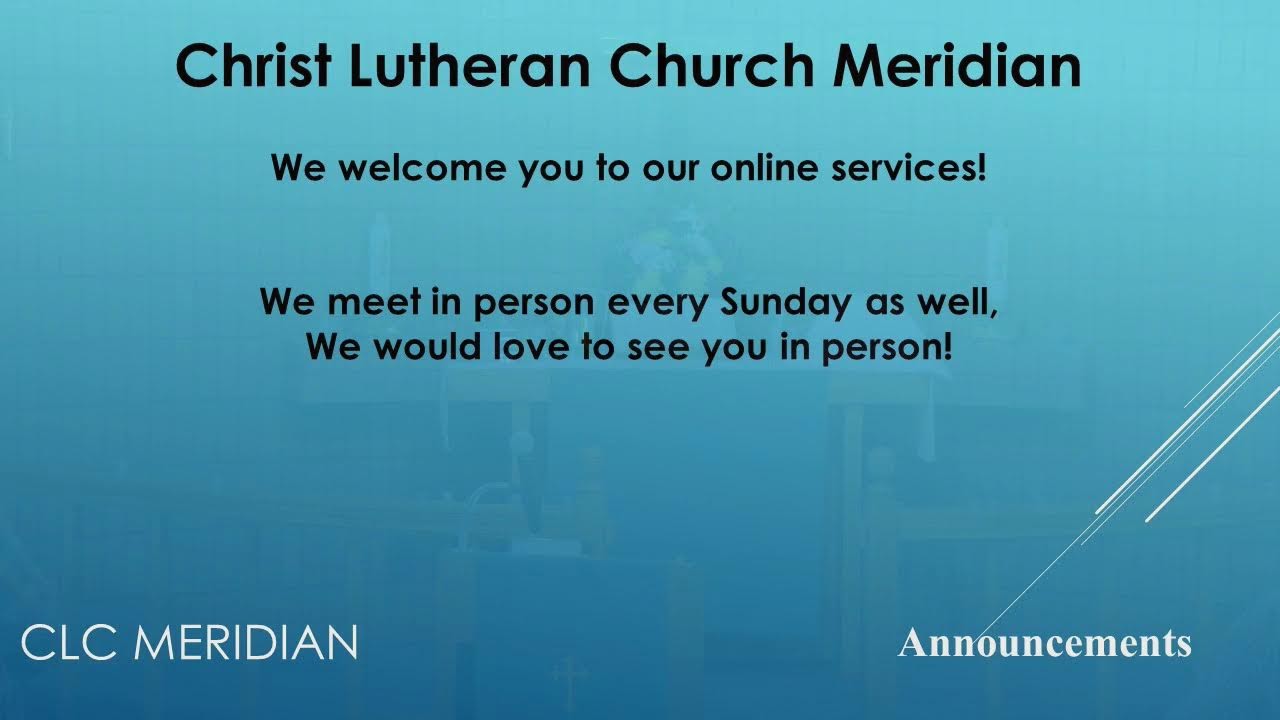LCMS Sunday Service 1212024 YouTube
