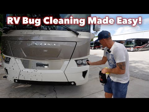 How To Clean Bugs Off Your Rv
