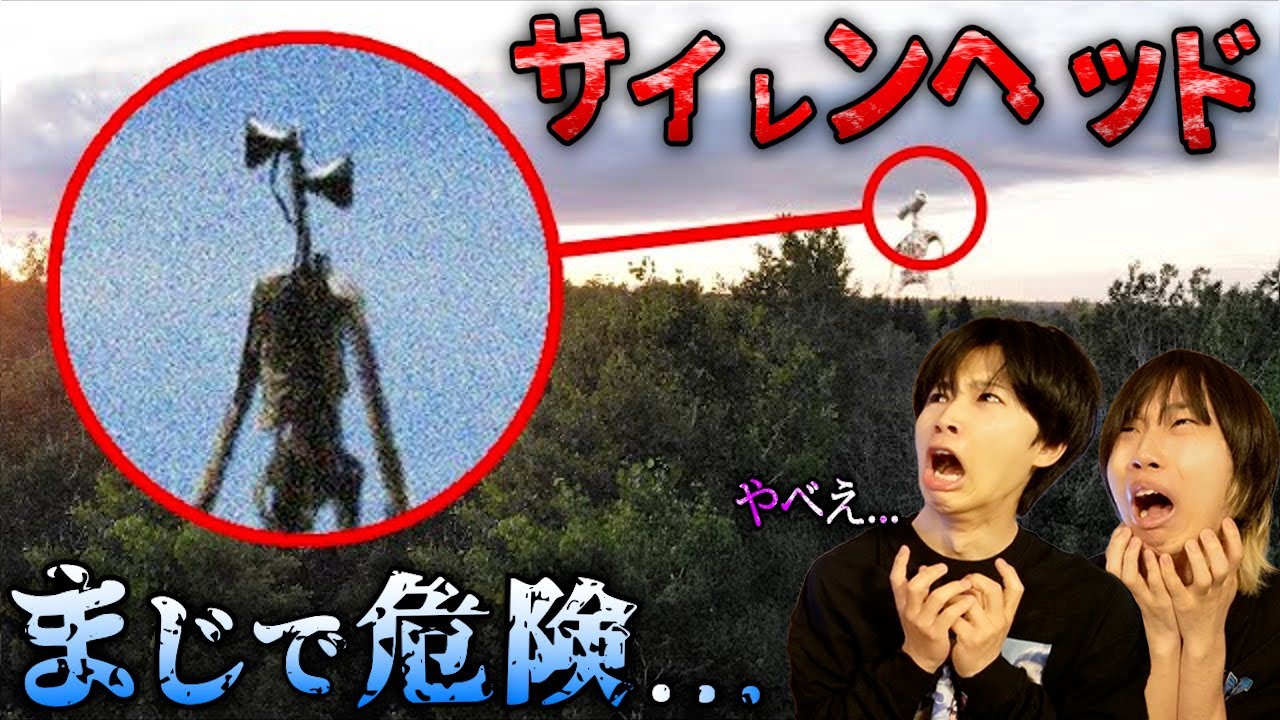 【マジ】TikTokでサイレンヘッドが目撃されました。ガチで逃げろ!!!