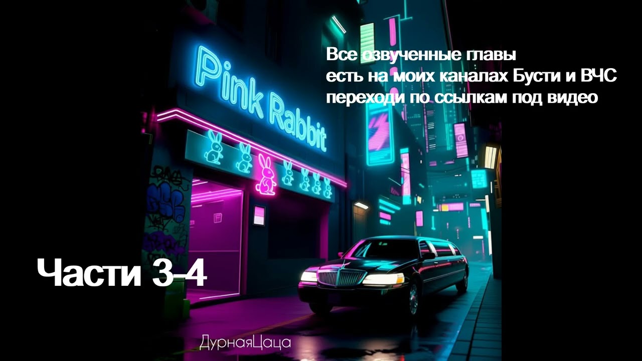 Pink Rabbit/части 3-4/ДурнаяЦаца/озвучка фанфиков/Cat Wild