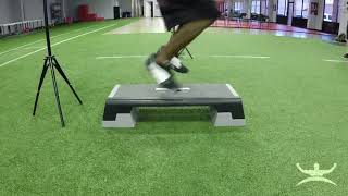 Strength and Conditioning Academy, Lateral Box Shuffle, Single Box Jumps
