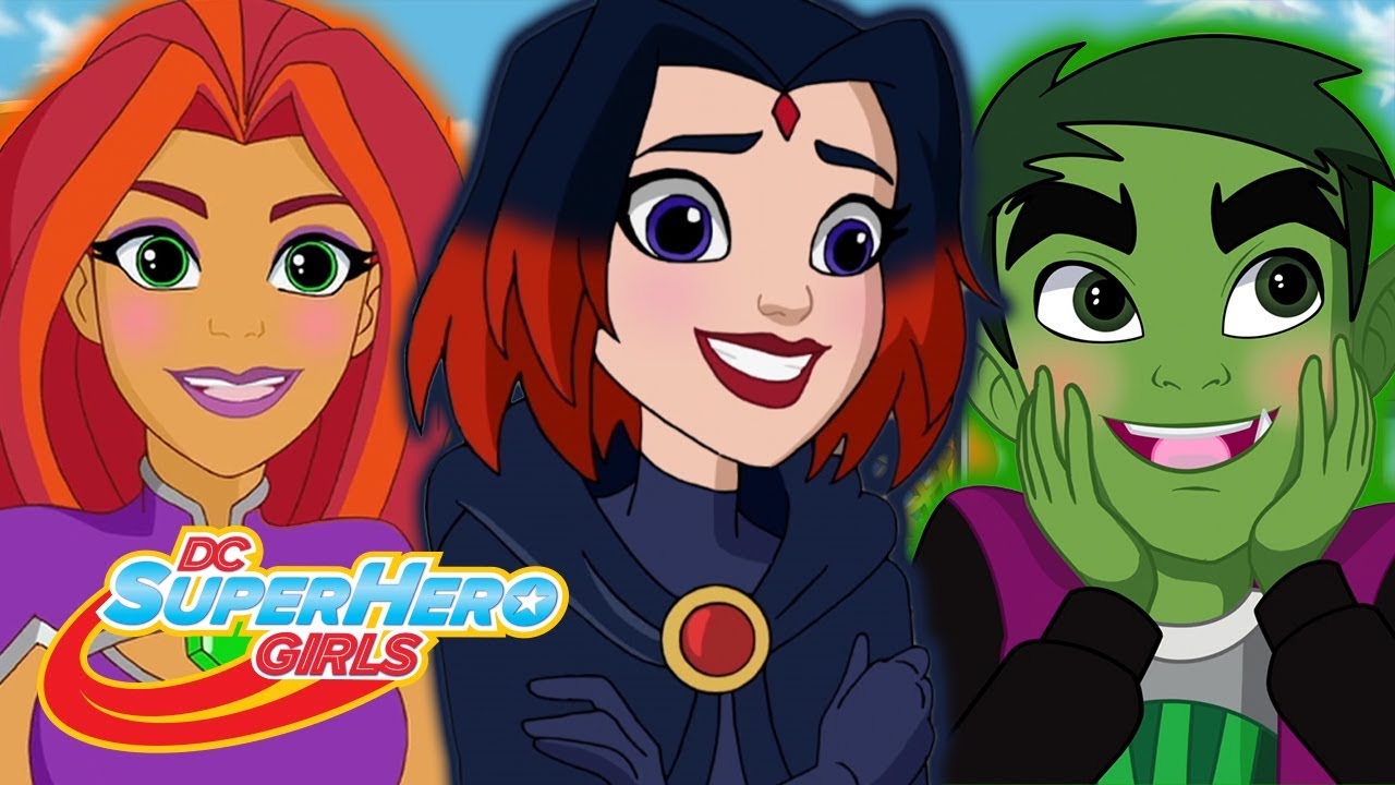 Robin, Stellarubia, Corvina, Bibi e Cyborg | DC Super Hero Girls Italia