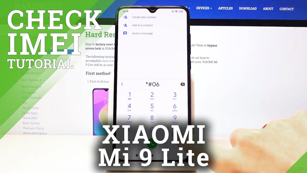 How to Check IMEI / SN in XIAOMI Mi 9 Lite – IMEI Status and Serial
