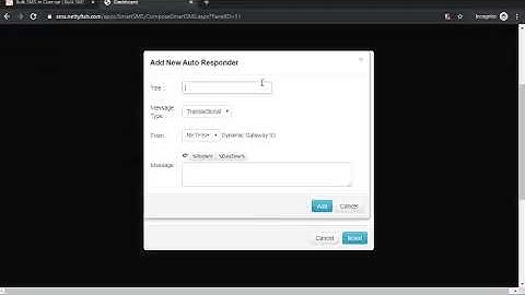 SMART SMS DEMO | Tutorial | Bulk SMS | Nettyfish Solutions