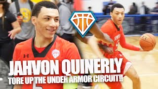 Jahvon Quinerly TORE UP THE UNDER ARMOUR CIRCUIT!! | Alabama's NEXT GREAT Point Guard
