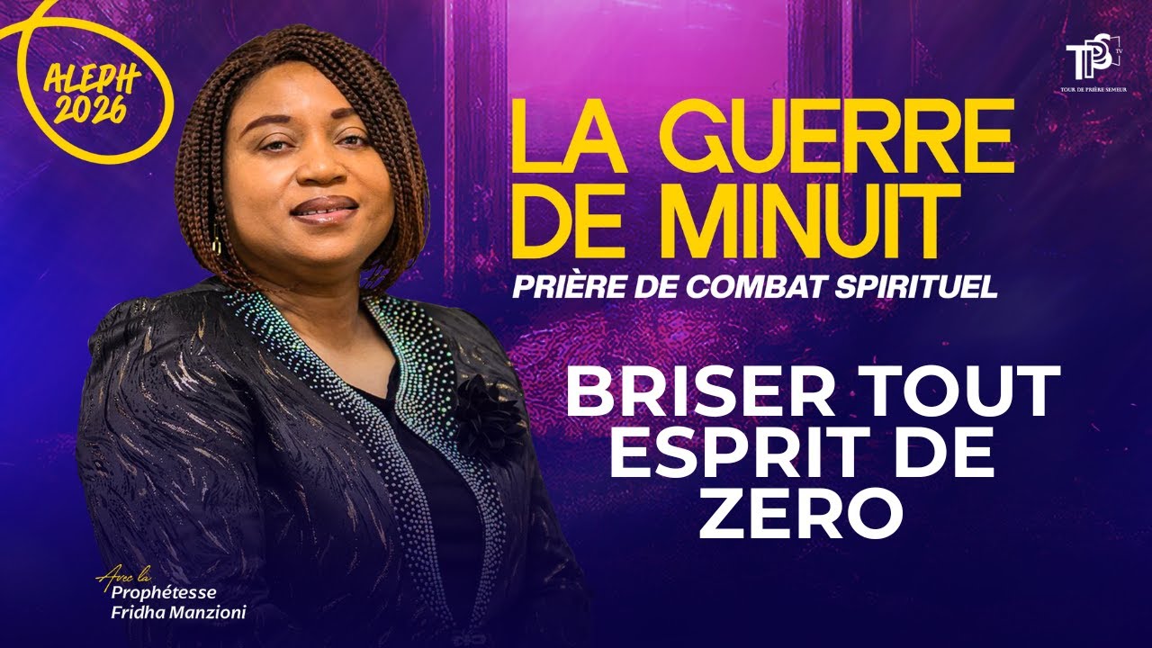 ALEPH 2026 I BRISER TOUT ESPRIT DE ZERO -PROPHETESSE FRIDHA MANZIONI