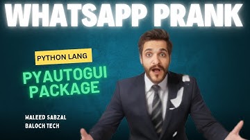 I used Python to Prank My Friend on WhatsApp!