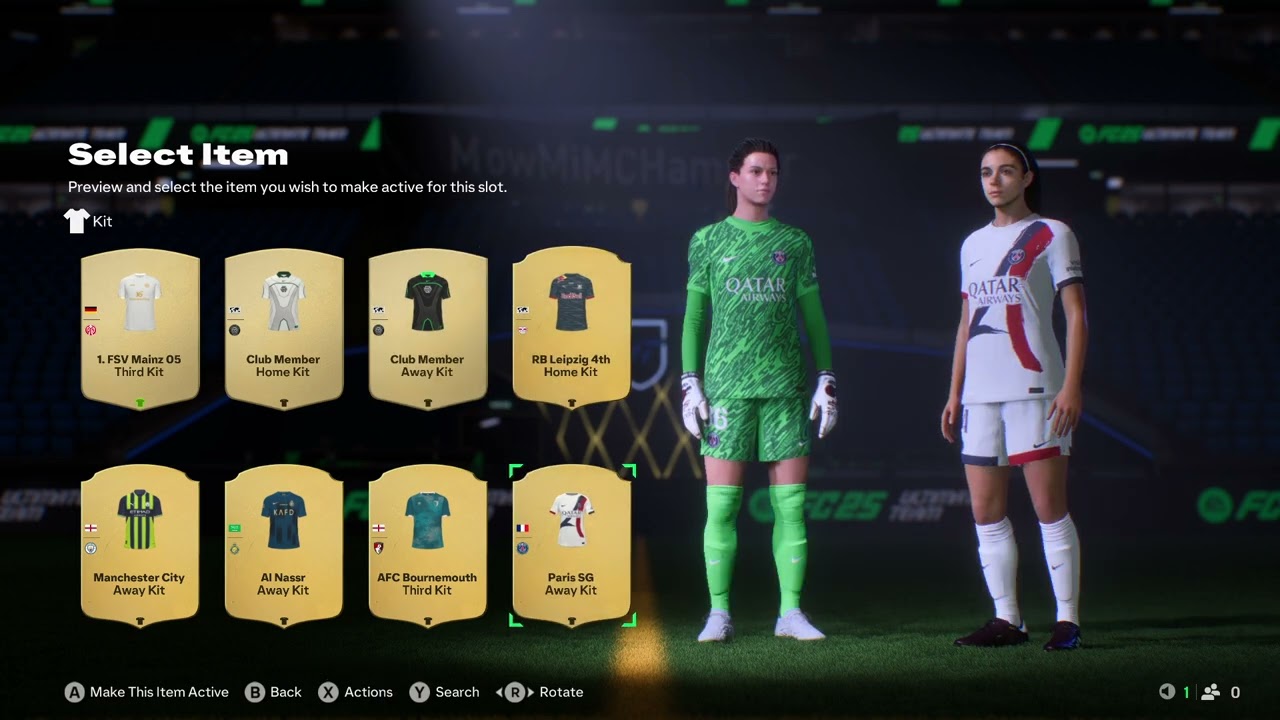 EA FC 25: How to Change Kits in Ultimate Team (Edit Team Uniforms)