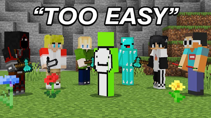 fake minecraft manhunts be like