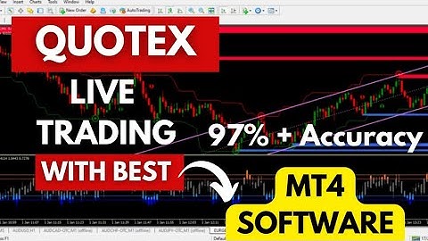 QUOTEX LIVE TRADING WITH BEST #MT4 SIGNALS SOFTWARE | 97%+ ACCURACY WITH LIVE TRADING PROOF #quotex