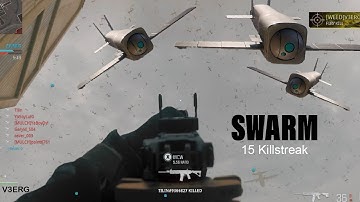 Modern Warfare 3 Swarm Killstreak. TONS OF DRONES!