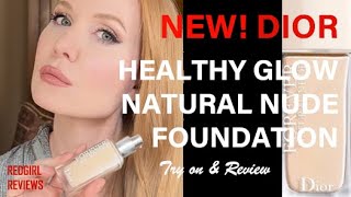 Full review of NEW Dior Forever Natural Nude Foundation on dry over 40 mature skin